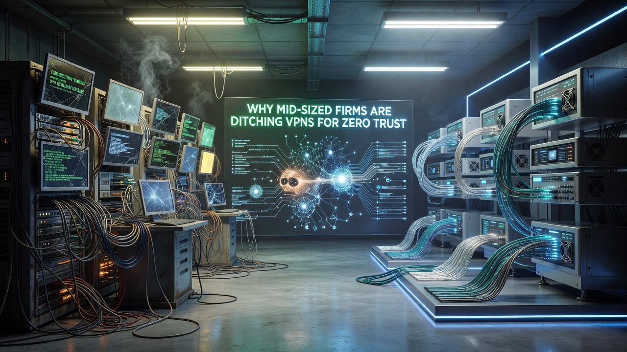 Why Mid-Sized Firms Are Ditching VPNs for Zero Trust